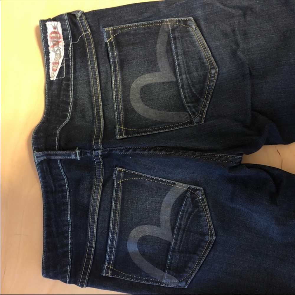 NWOT Evisu Skinny Jeans